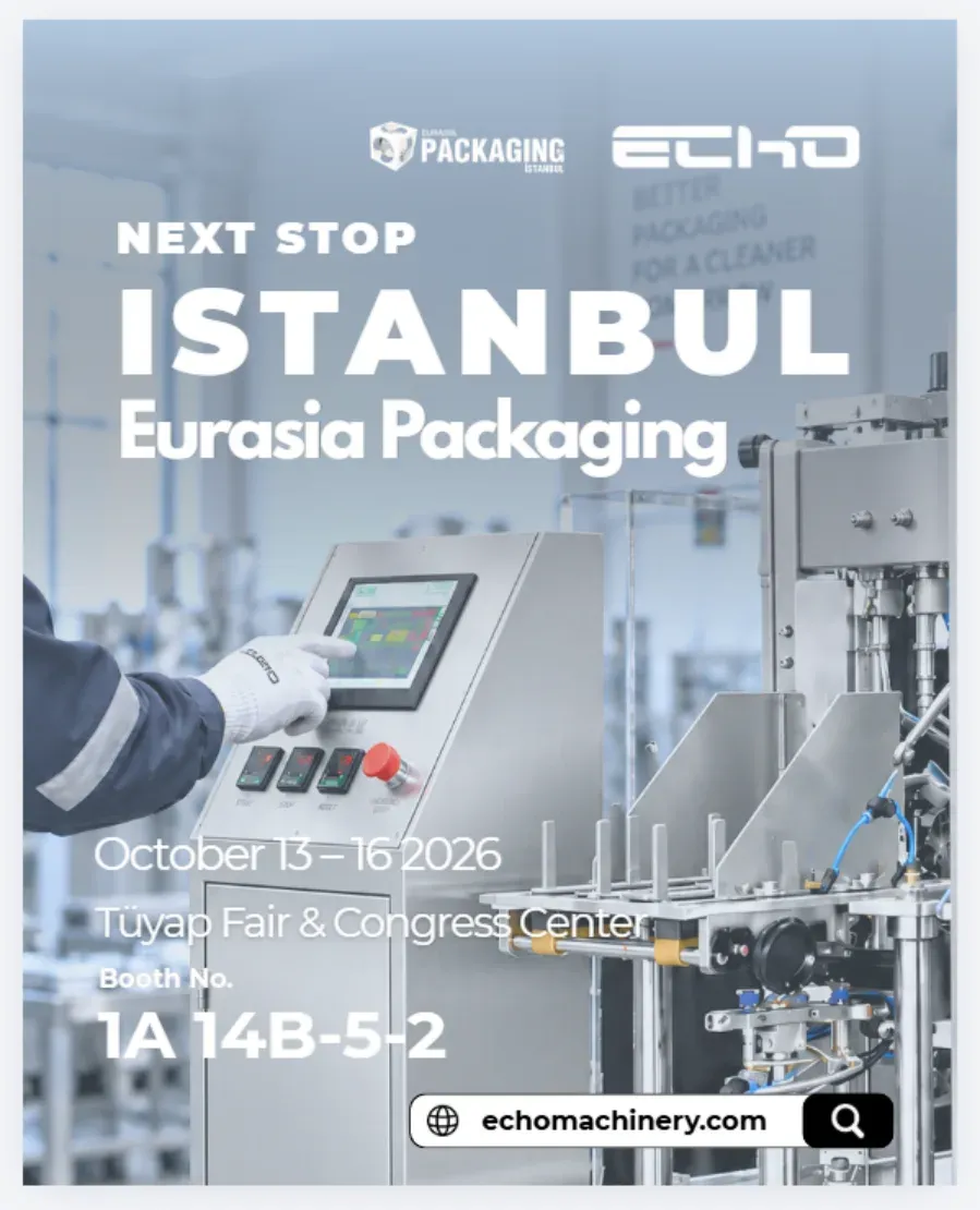Istanbul Eurasia Packaging 2026 exhibition flyer