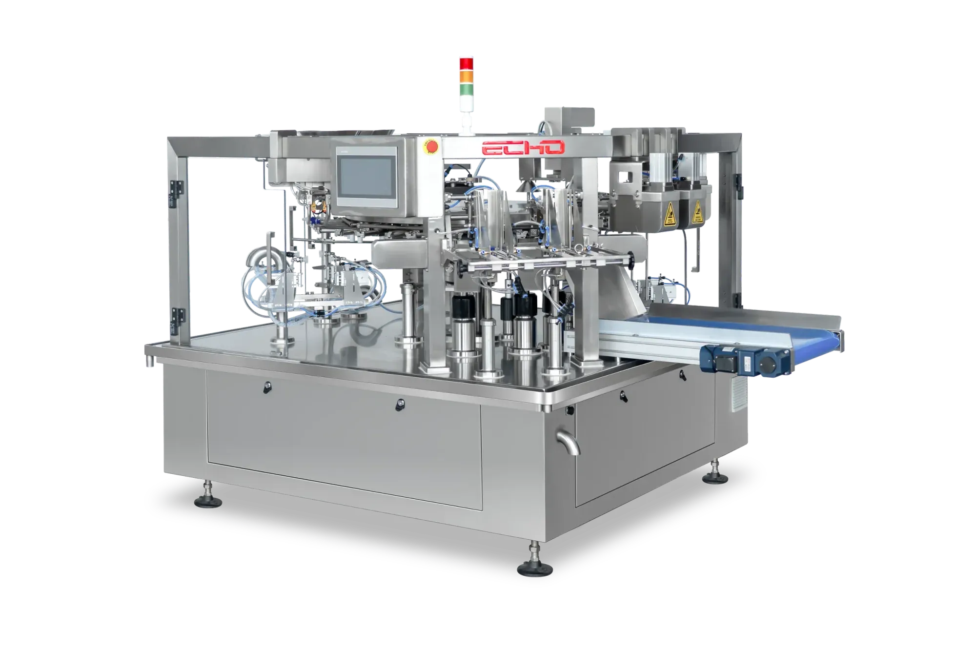 Double Bag Feeding Premade Pouch Packaging Machine